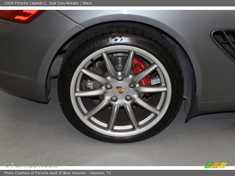 Seal Grey Metallic / Black 2006 Porsche Cayman S
