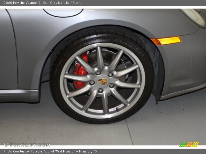 Seal Grey Metallic / Black 2006 Porsche Cayman S