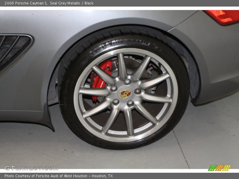 Seal Grey Metallic / Black 2006 Porsche Cayman S