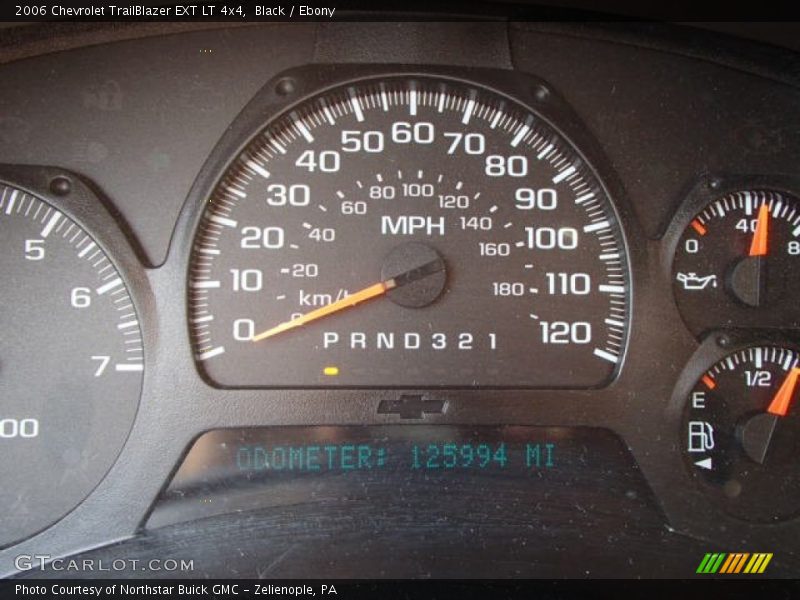 Black / Ebony 2006 Chevrolet TrailBlazer EXT LT 4x4