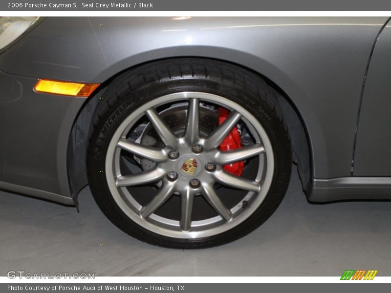 Seal Grey Metallic / Black 2006 Porsche Cayman S