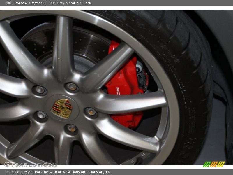 Seal Grey Metallic / Black 2006 Porsche Cayman S
