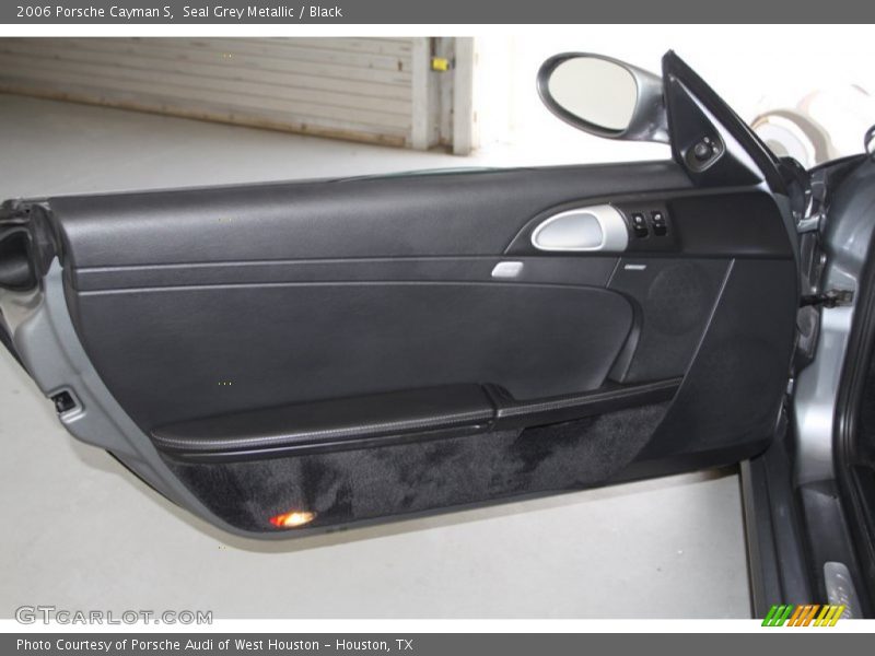 Seal Grey Metallic / Black 2006 Porsche Cayman S