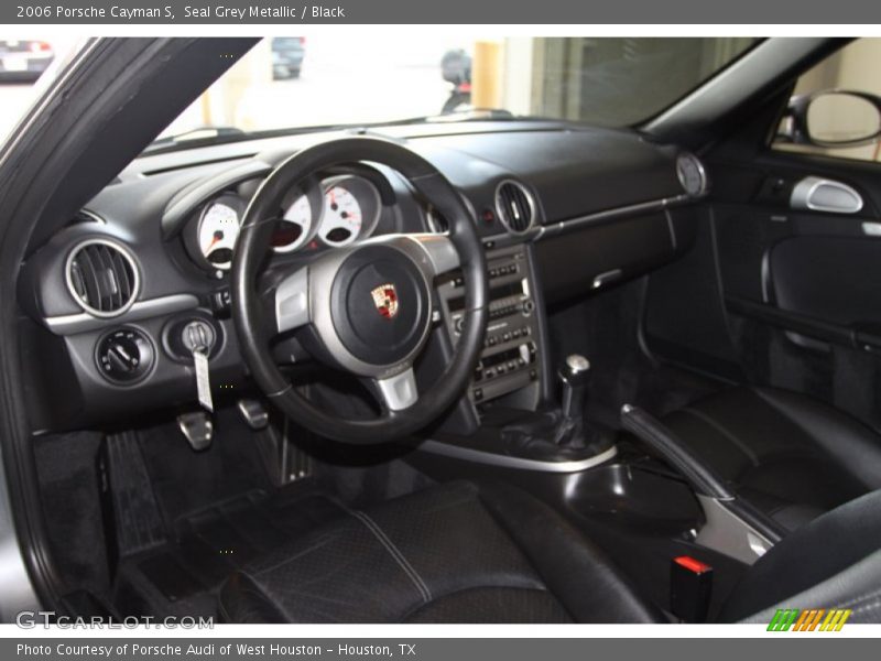 Seal Grey Metallic / Black 2006 Porsche Cayman S