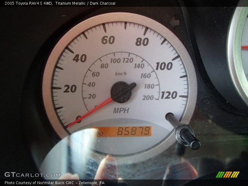 Titanium Metallic / Dark Charcoal 2005 Toyota RAV4 S 4WD