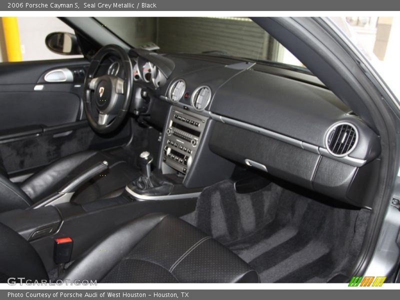 Seal Grey Metallic / Black 2006 Porsche Cayman S