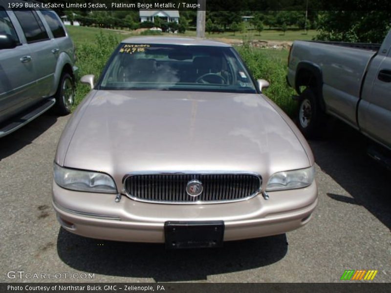 Platinum Beige Metallic / Taupe 1999 Buick LeSabre Limited Sedan