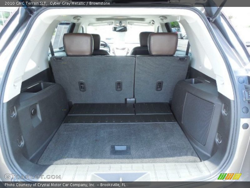 Cyber Gray Metallic / Brownstone 2010 GMC Terrain SLT