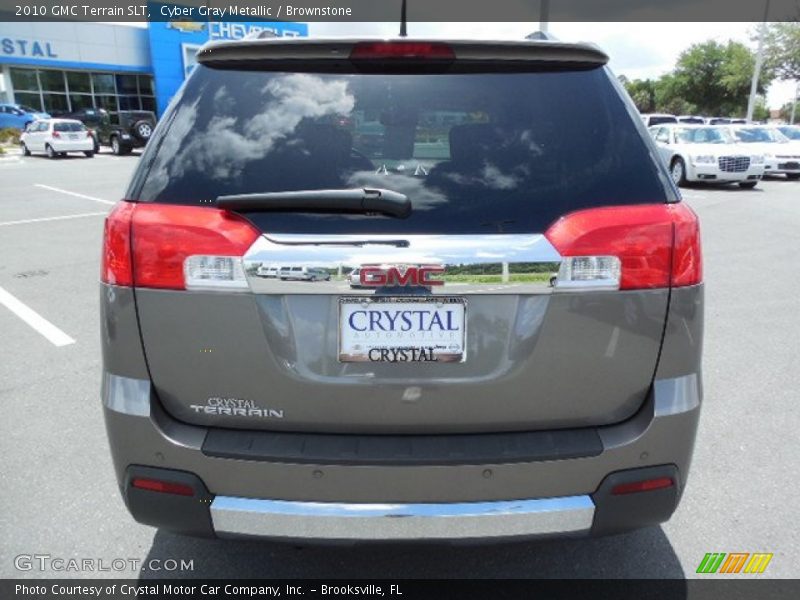 Cyber Gray Metallic / Brownstone 2010 GMC Terrain SLT