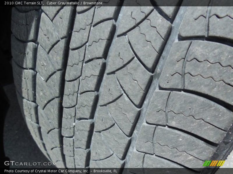 Cyber Gray Metallic / Brownstone 2010 GMC Terrain SLT
