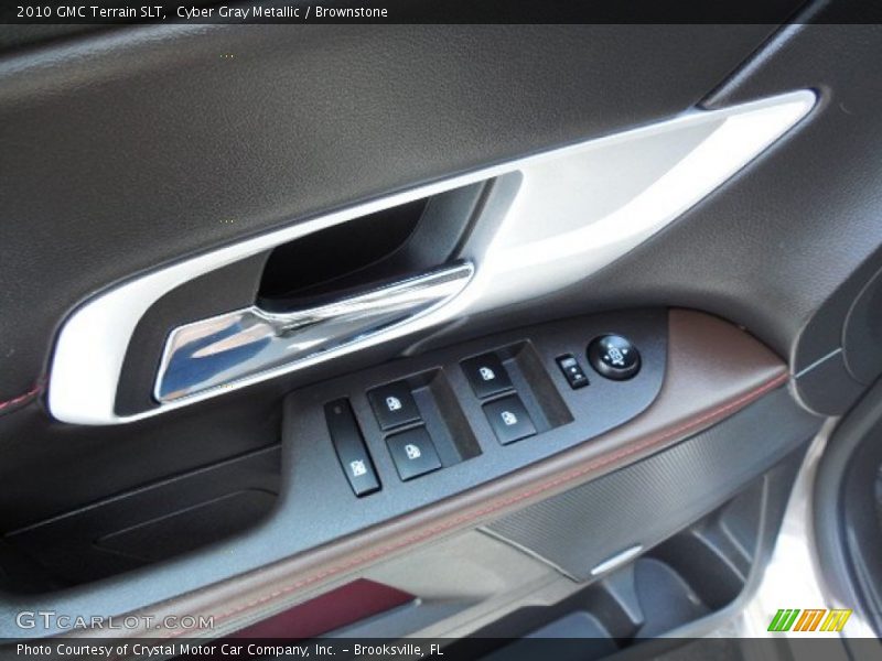 Cyber Gray Metallic / Brownstone 2010 GMC Terrain SLT