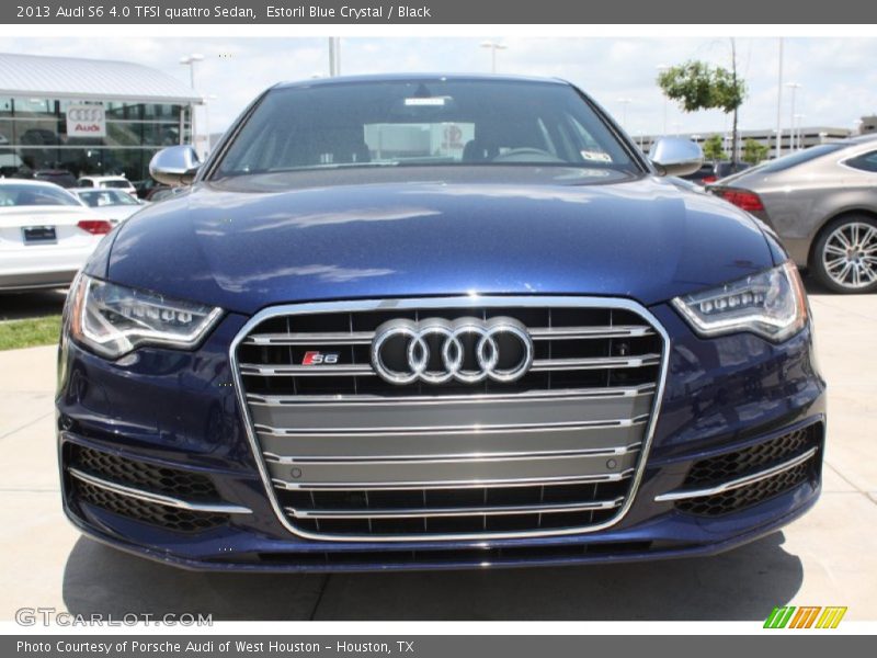 Estoril Blue Crystal / Black 2013 Audi S6 4.0 TFSI quattro Sedan