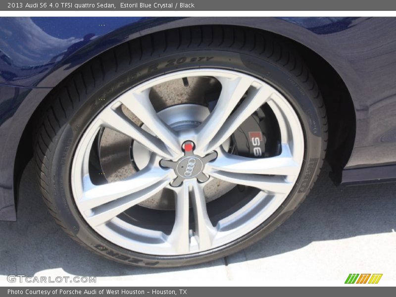 Estoril Blue Crystal / Black 2013 Audi S6 4.0 TFSI quattro Sedan