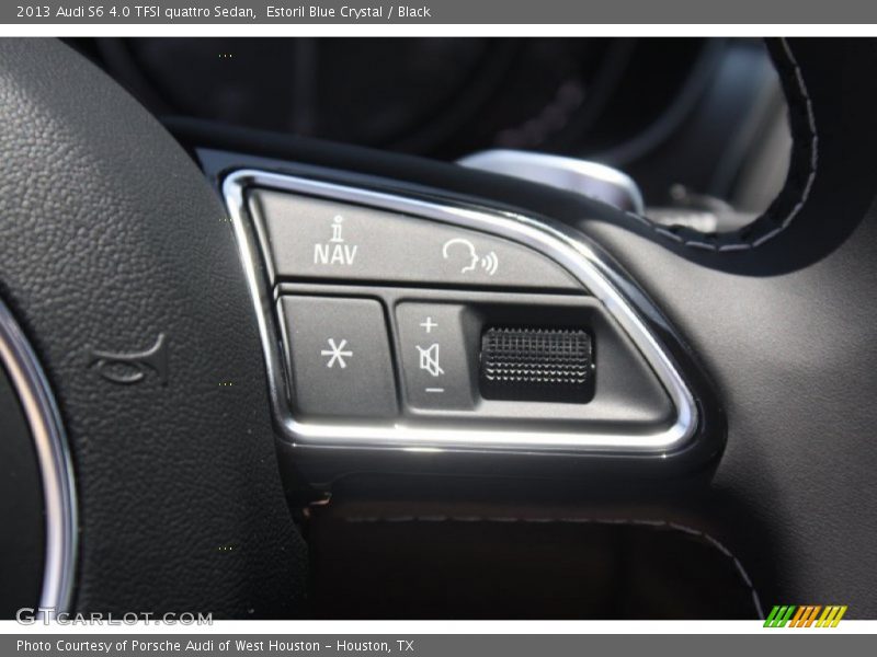 Estoril Blue Crystal / Black 2013 Audi S6 4.0 TFSI quattro Sedan