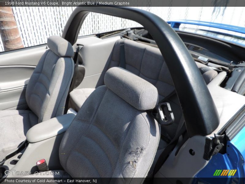  1998 Mustang V6 Coupe Medium Graphite Interior