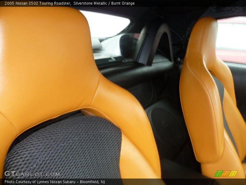 Silverstone Metallic / Burnt Orange 2005 Nissan 350Z Touring Roadster