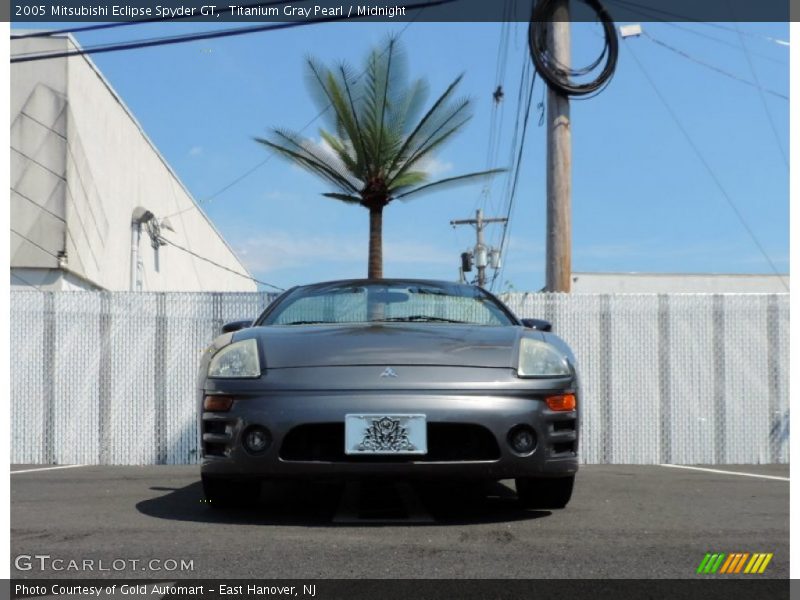 Titanium Gray Pearl / Midnight 2005 Mitsubishi Eclipse Spyder GT