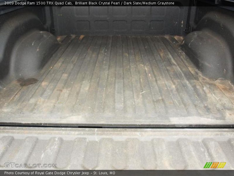 Brilliant Black Crystal Pearl / Dark Slate/Medium Graystone 2009 Dodge Ram 1500 TRX Quad Cab