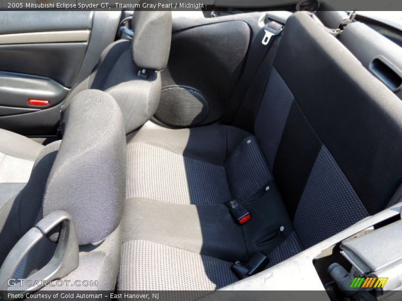 Titanium Gray Pearl / Midnight 2005 Mitsubishi Eclipse Spyder GT