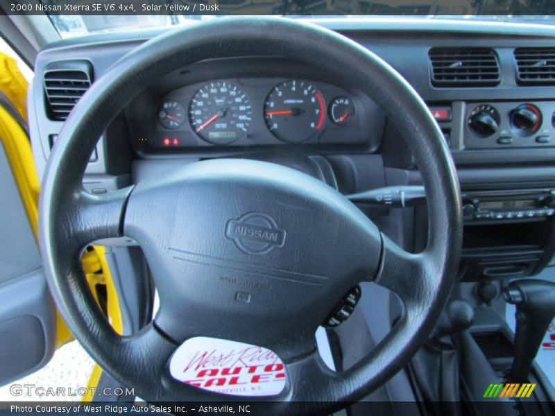 Solar Yellow / Dusk 2000 Nissan Xterra SE V6 4x4