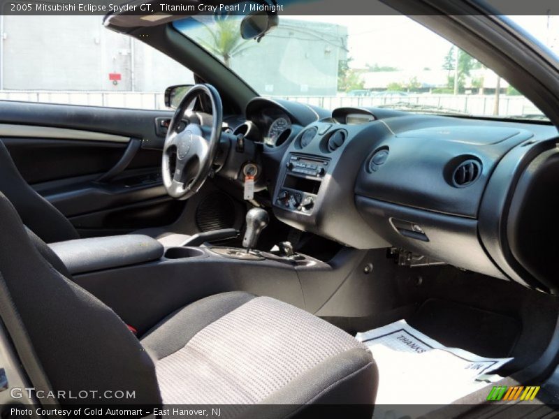 Titanium Gray Pearl / Midnight 2005 Mitsubishi Eclipse Spyder GT