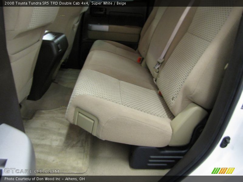 Super White / Beige 2008 Toyota Tundra SR5 TRD Double Cab 4x4