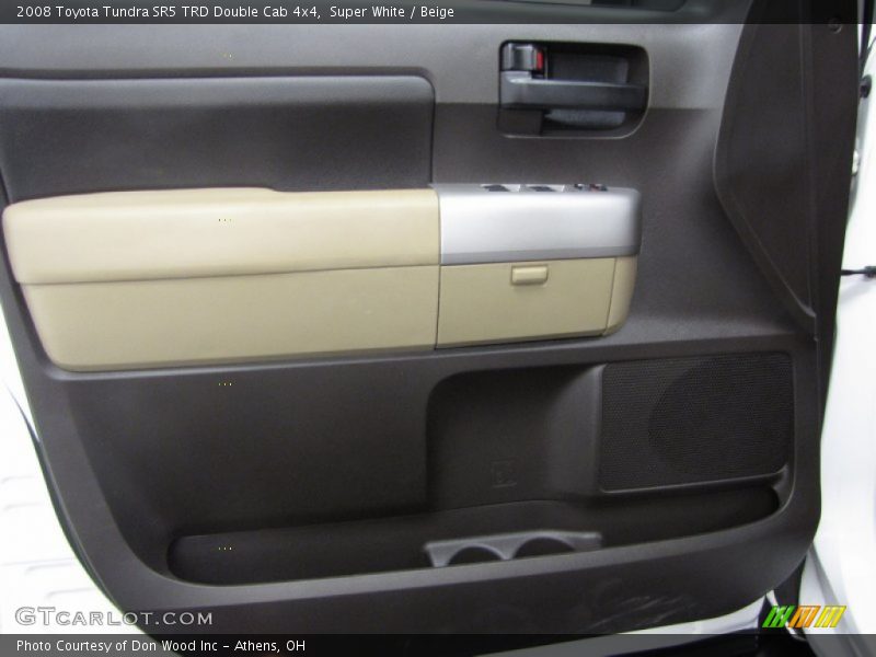 Super White / Beige 2008 Toyota Tundra SR5 TRD Double Cab 4x4