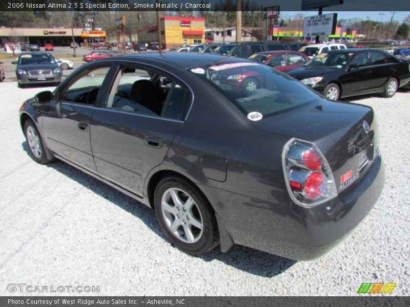 Smoke Metallic / Charcoal 2006 Nissan Altima 2.5 S Special Edition