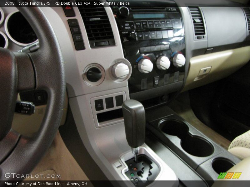 Super White / Beige 2008 Toyota Tundra SR5 TRD Double Cab 4x4