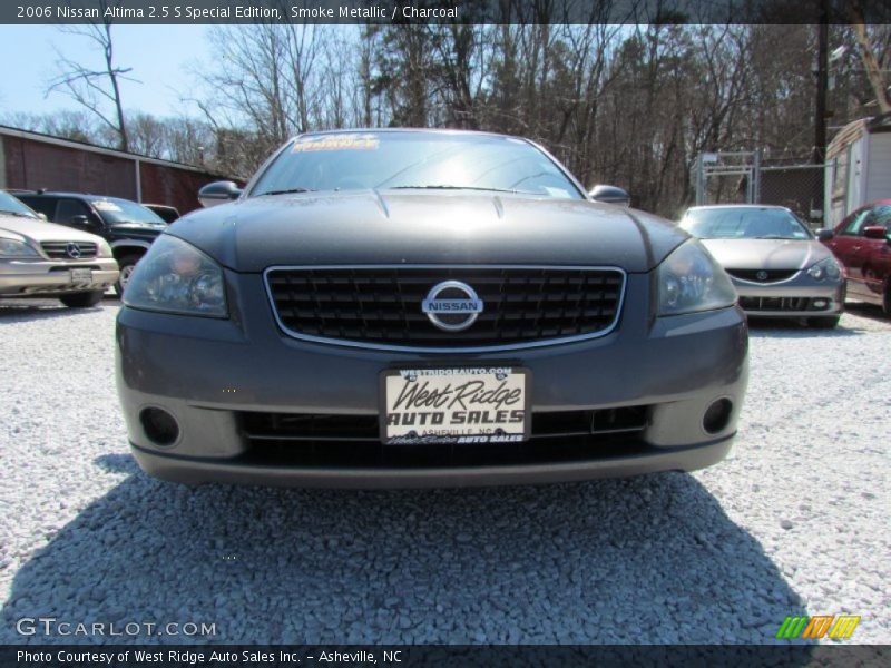Smoke Metallic / Charcoal 2006 Nissan Altima 2.5 S Special Edition
