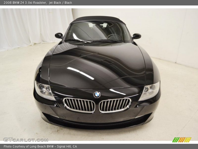 Jet Black / Black 2008 BMW Z4 3.0si Roadster