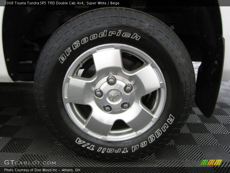 Super White / Beige 2008 Toyota Tundra SR5 TRD Double Cab 4x4