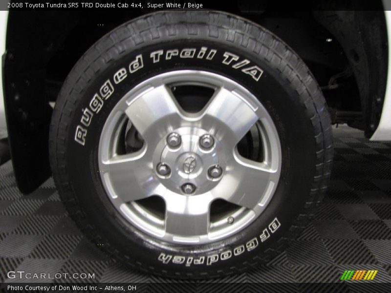 Super White / Beige 2008 Toyota Tundra SR5 TRD Double Cab 4x4