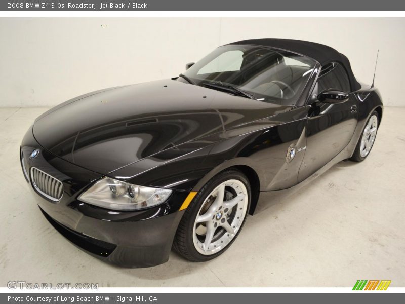 Jet Black / Black 2008 BMW Z4 3.0si Roadster