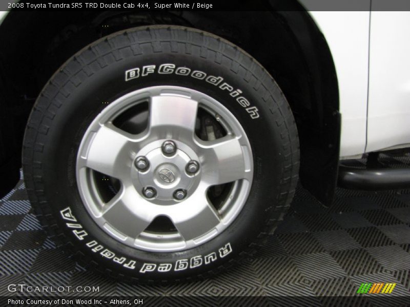 Super White / Beige 2008 Toyota Tundra SR5 TRD Double Cab 4x4