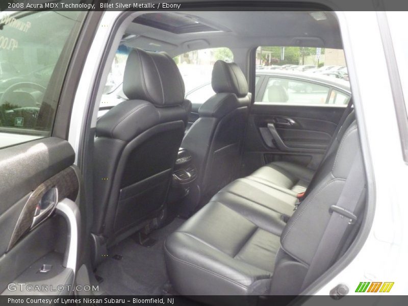 Billet Silver Metallic / Ebony 2008 Acura MDX Technology