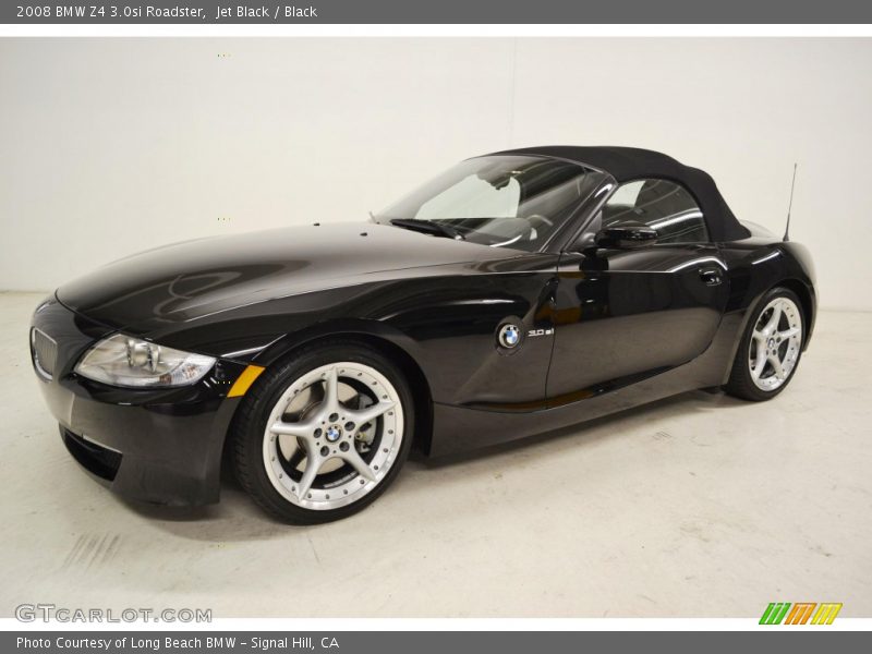 Jet Black / Black 2008 BMW Z4 3.0si Roadster