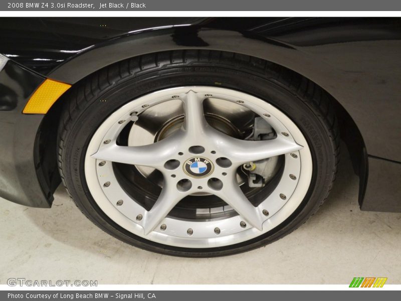Jet Black / Black 2008 BMW Z4 3.0si Roadster
