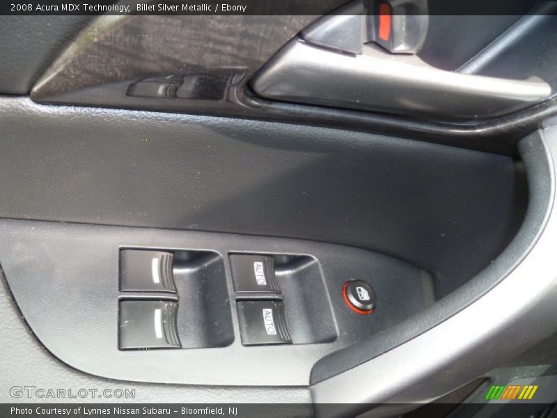 Billet Silver Metallic / Ebony 2008 Acura MDX Technology