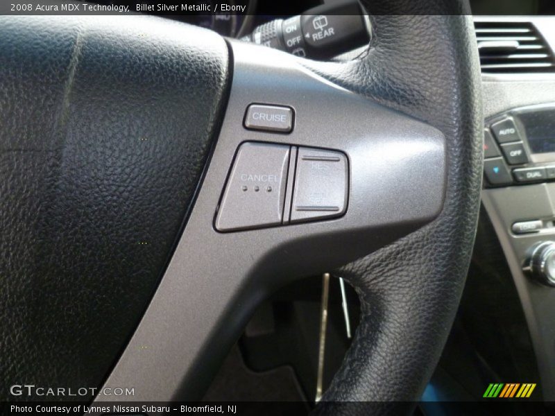 Billet Silver Metallic / Ebony 2008 Acura MDX Technology