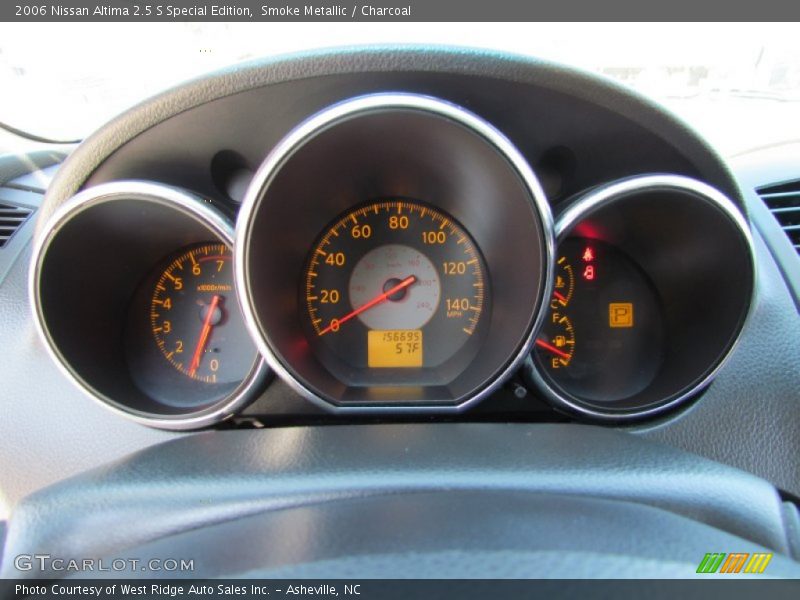 Smoke Metallic / Charcoal 2006 Nissan Altima 2.5 S Special Edition