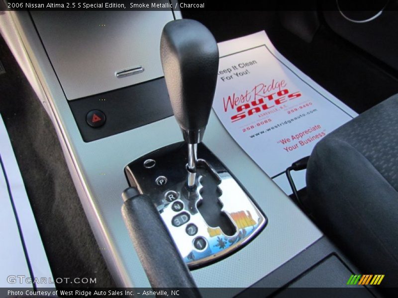 Smoke Metallic / Charcoal 2006 Nissan Altima 2.5 S Special Edition