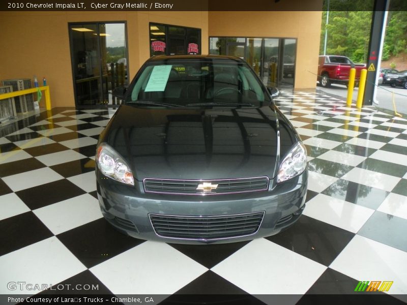 Cyber Gray Metallic / Ebony 2010 Chevrolet Impala LT