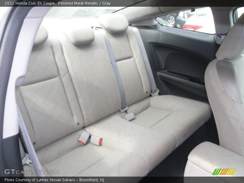 Polished Metal Metallic / Gray 2012 Honda Civic EX Coupe
