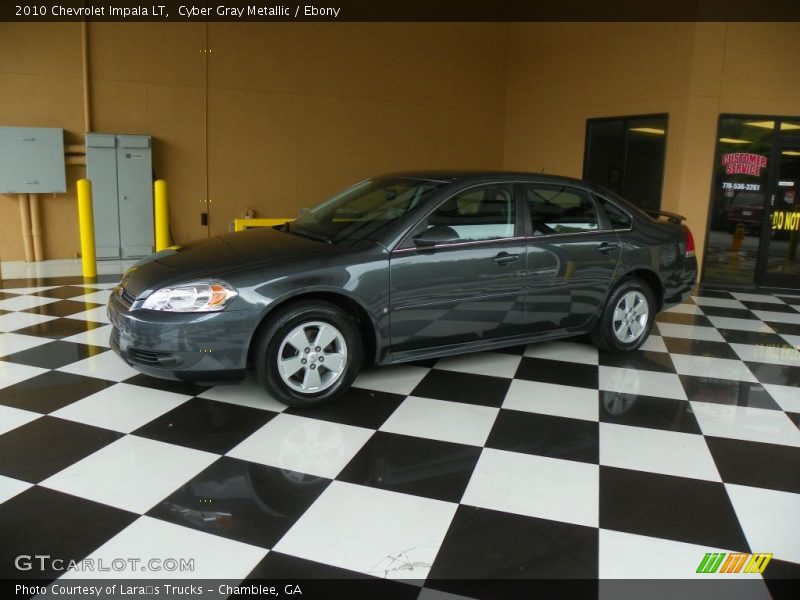 Cyber Gray Metallic / Ebony 2010 Chevrolet Impala LT