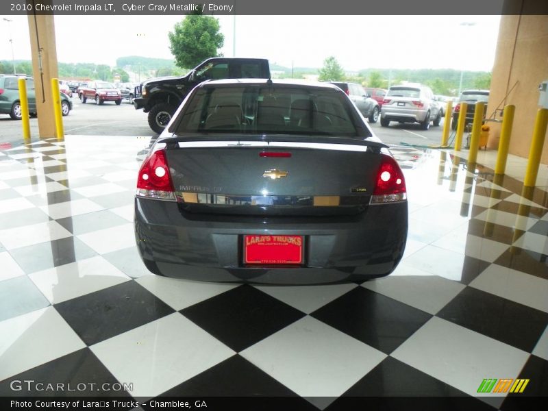 Cyber Gray Metallic / Ebony 2010 Chevrolet Impala LT
