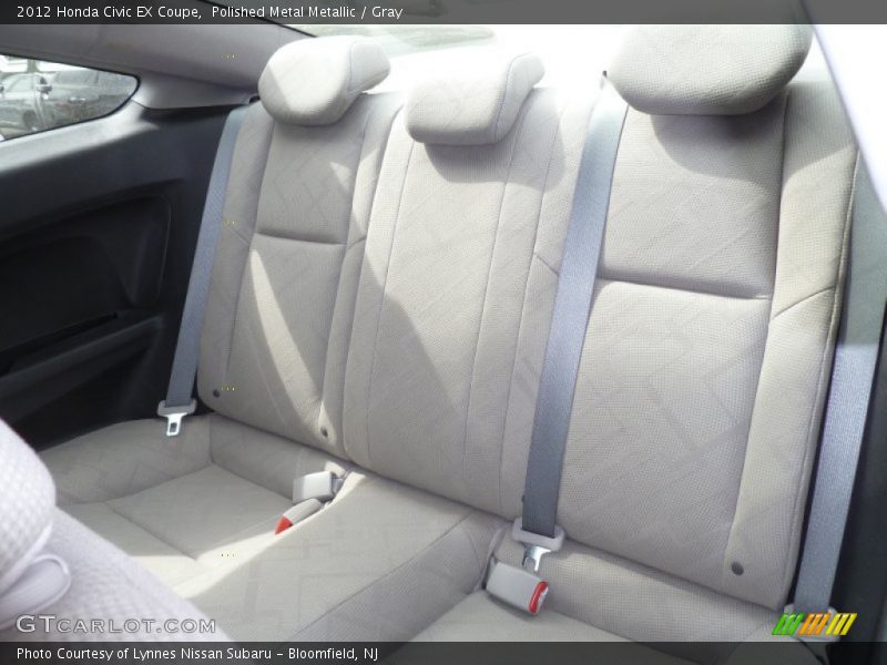 Polished Metal Metallic / Gray 2012 Honda Civic EX Coupe