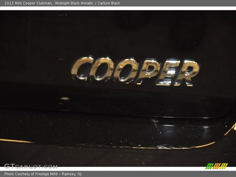 Midnight Black Metallic / Carbon Black 2013 Mini Cooper Clubman