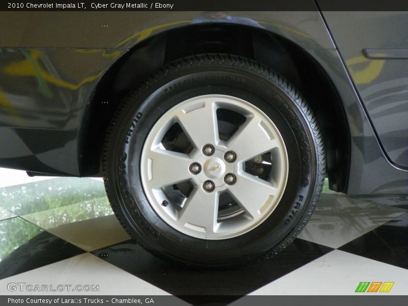 Cyber Gray Metallic / Ebony 2010 Chevrolet Impala LT