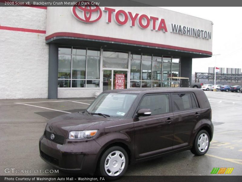 Blackberry Crush Metallic / Dark Gray 2008 Scion xB